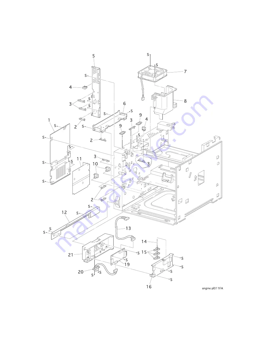 Oki B 6100 Technical Manual Download Page 394