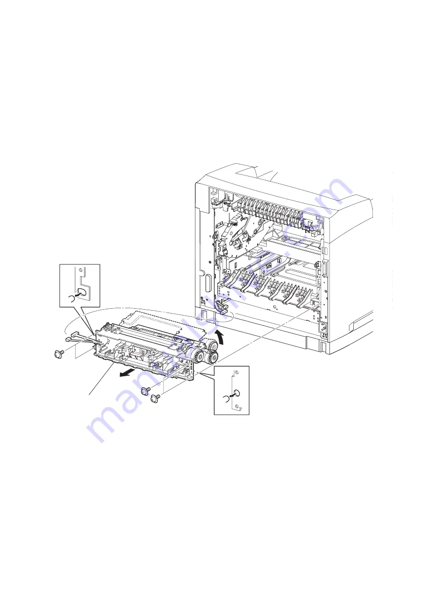 Oki B6200 Series Maintenance Manual Download Page 280