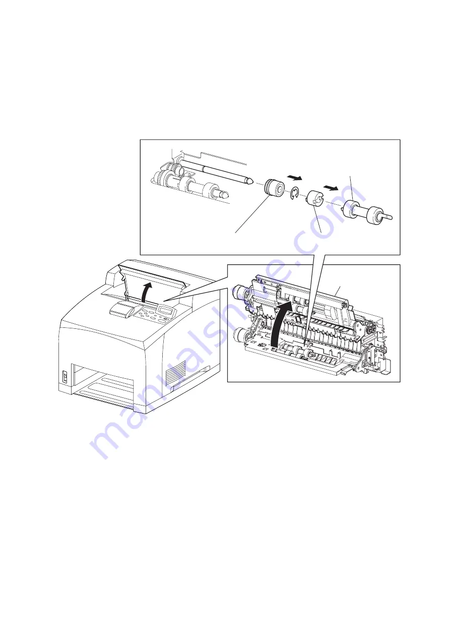 Oki B6200 Series Maintenance Manual Download Page 342