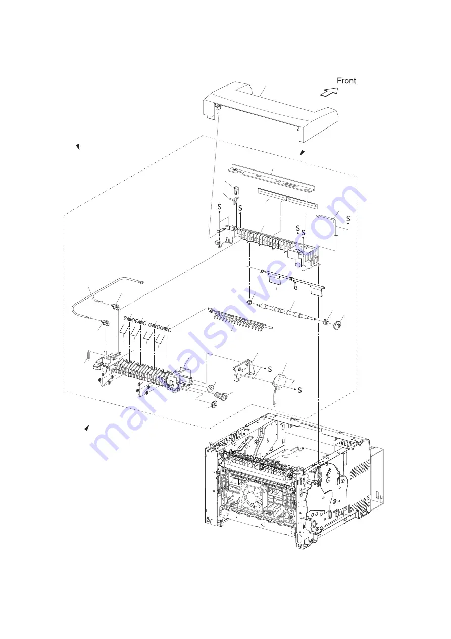 Oki B6200 Series Maintenance Manual Download Page 572