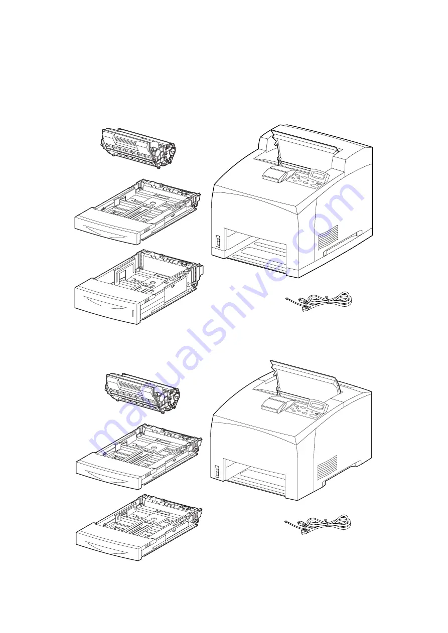 Oki B6200 Series Maintenance Manual Download Page 655