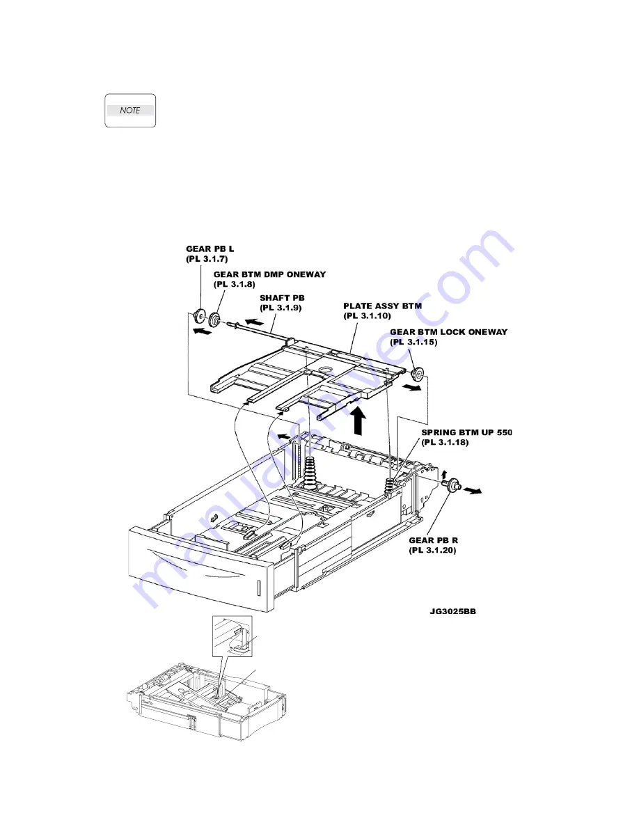 Oki B6500 Series Service Manual Download Page 227