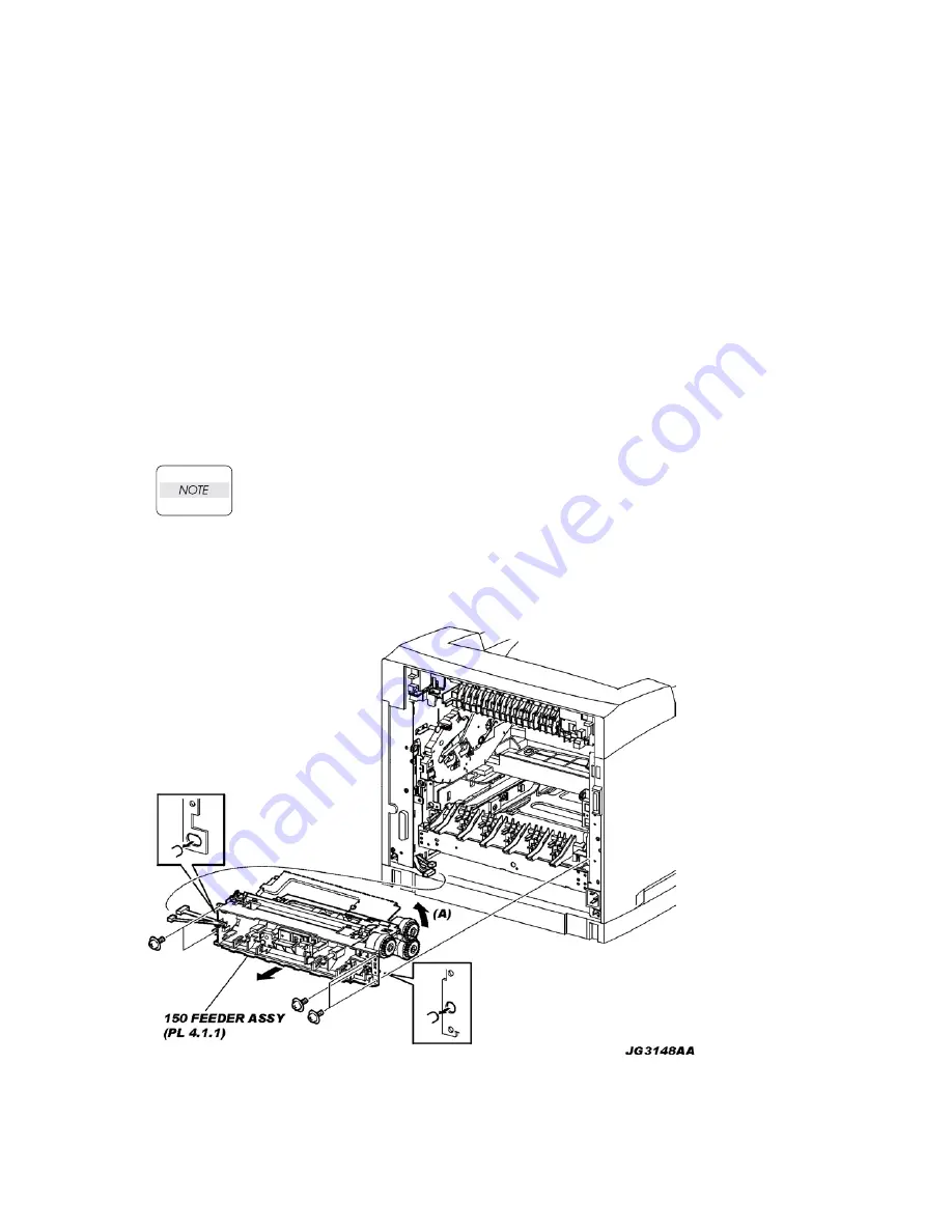 Oki B6500 Series Service Manual Download Page 241