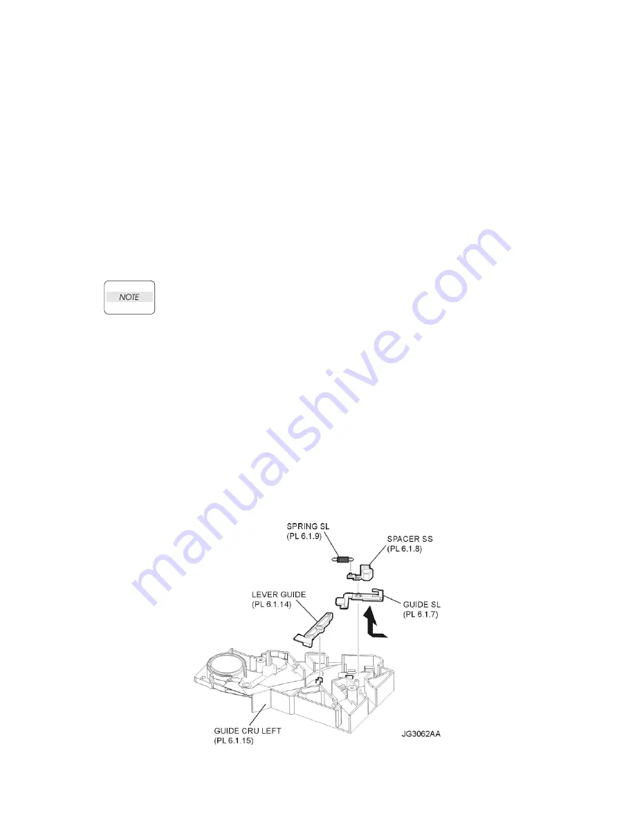 Oki B6500 Series Service Manual Download Page 289