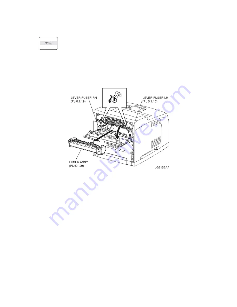 Oki B6500 Series Service Manual Download Page 293