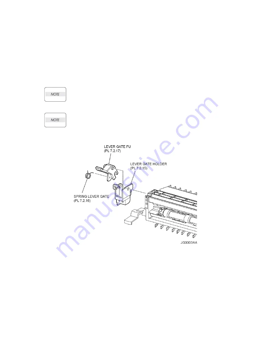 Oki B6500 Series Service Manual Download Page 316