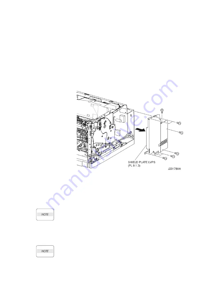 Oki B6500 Series Service Manual Download Page 332