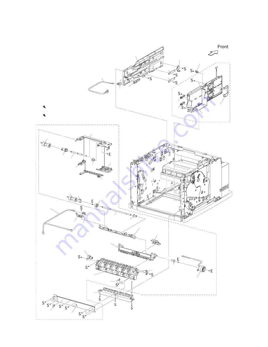 Oki B6500 Series Service Manual Download Page 484