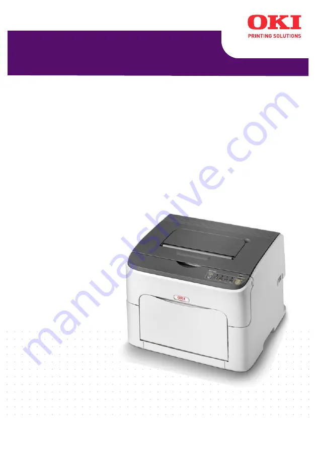 Oki C110 User Manual Download Page 1