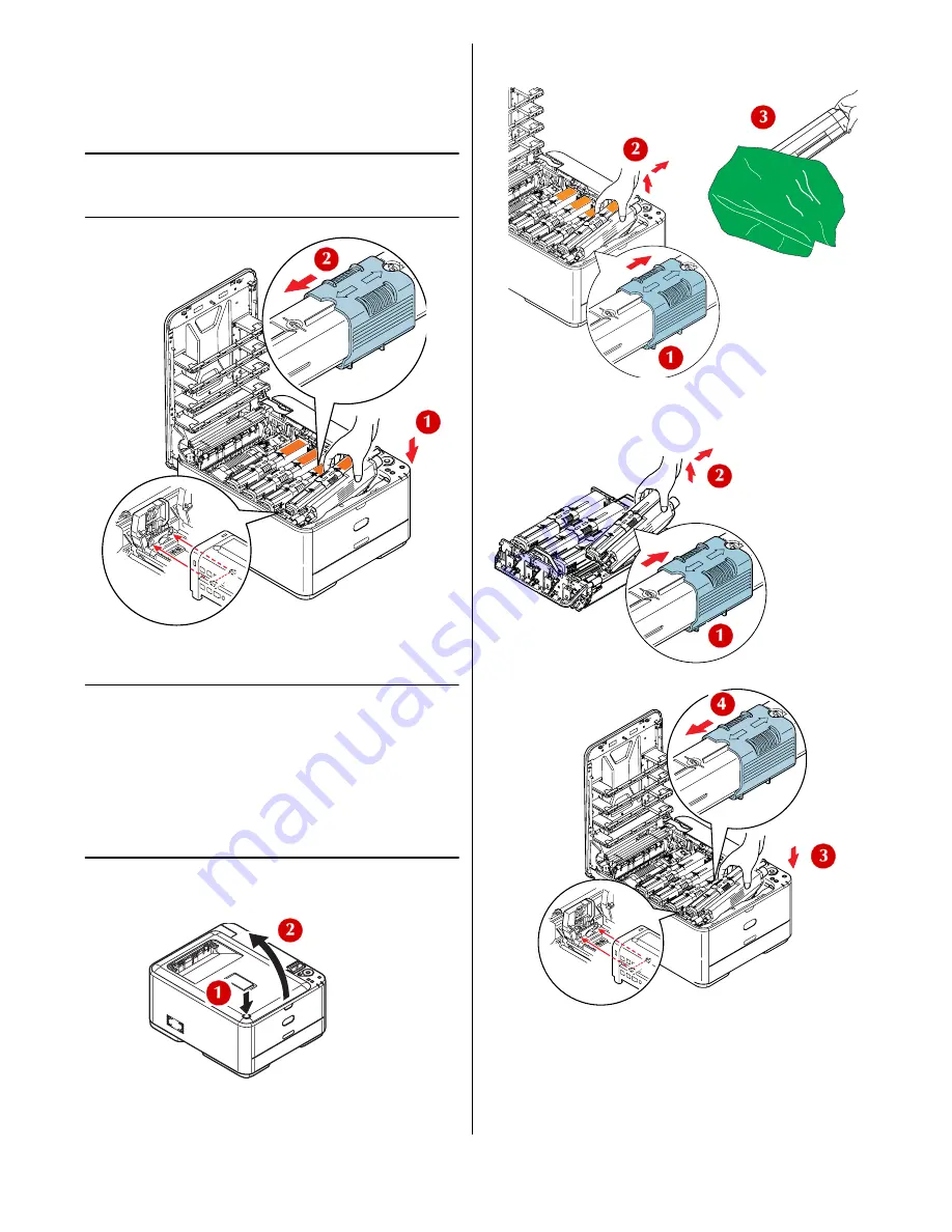 Oki C530dn Replacement Manual Download Page 2