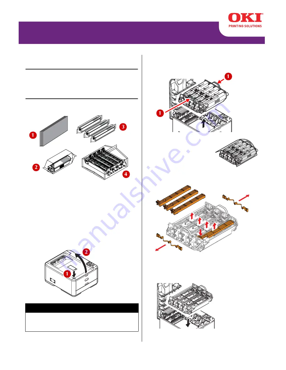 Oki C530dn Replacement Manual Download Page 7