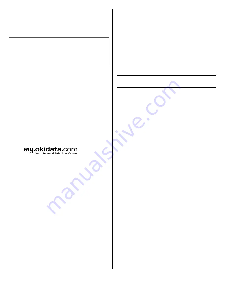 Oki C5800Ldn Series Safety And Regulatory Information Manual Download Page 27