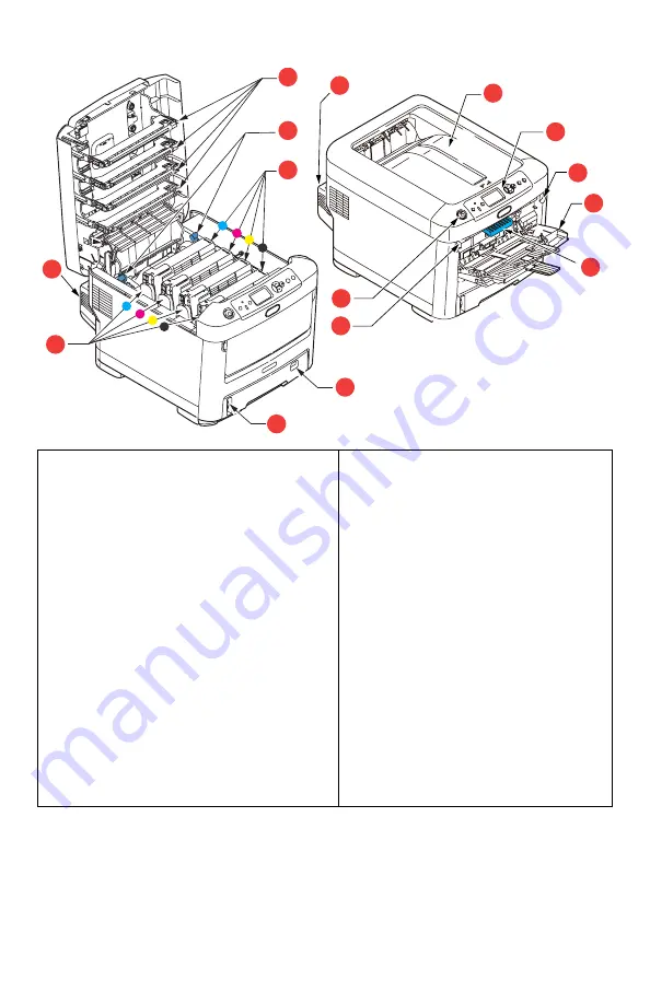 Oki C610dn Guías Del Usuario Manual Download Page 10