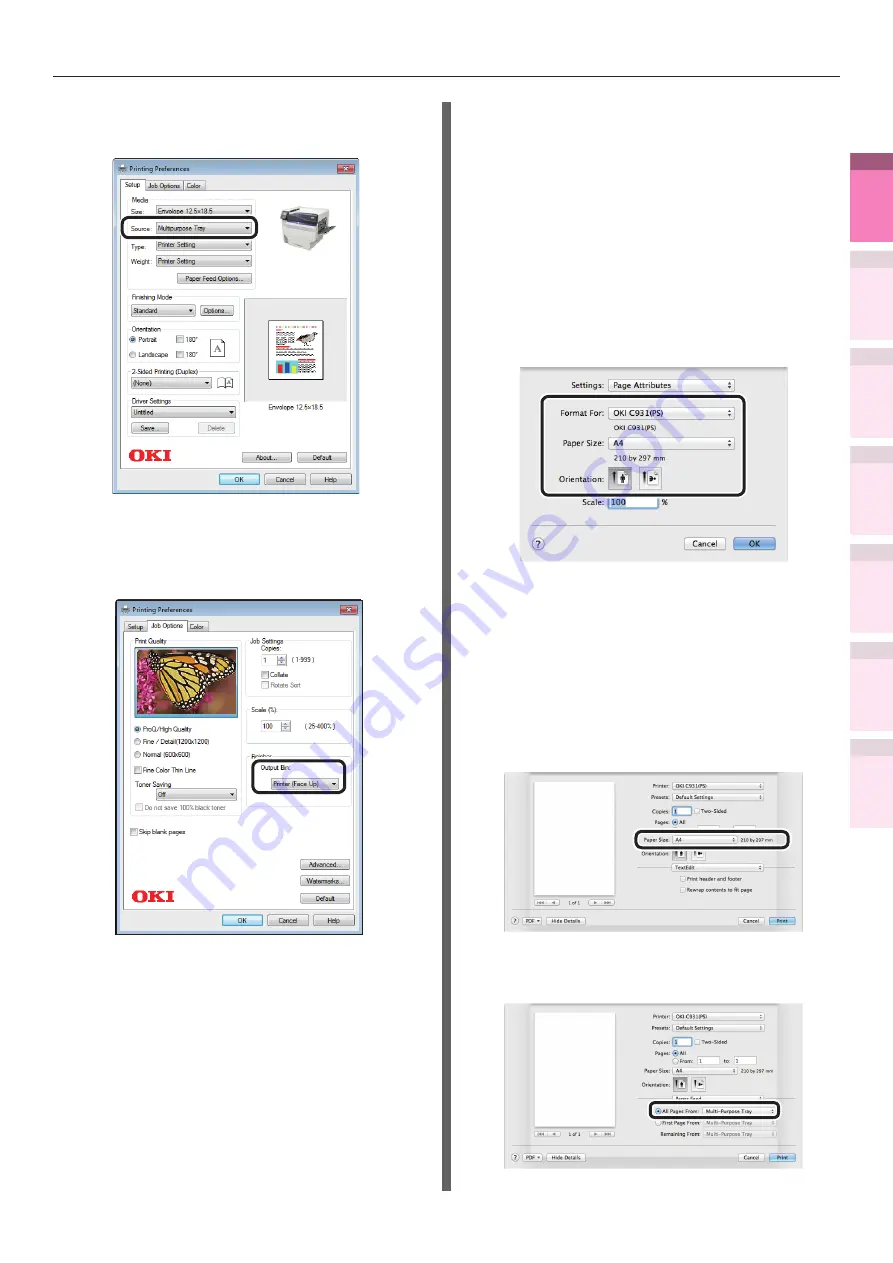 Oki C911dn Manual Do Usuário Download Page 33