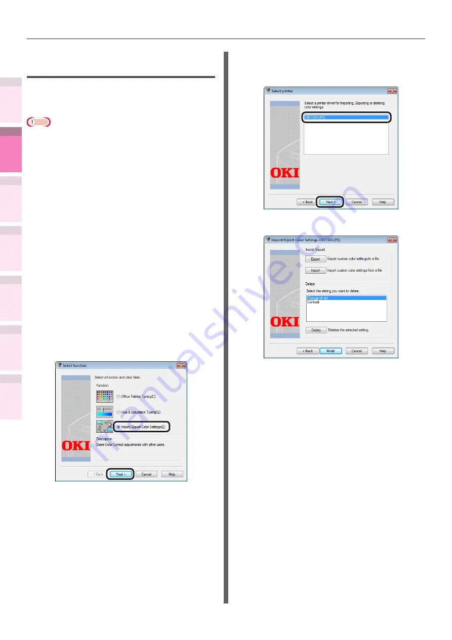 Oki C911dn Manual Do Usuário Download Page 154