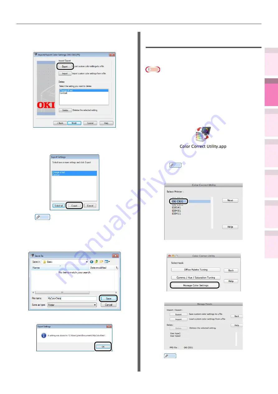 Oki C911dn User Manual Download Page 155