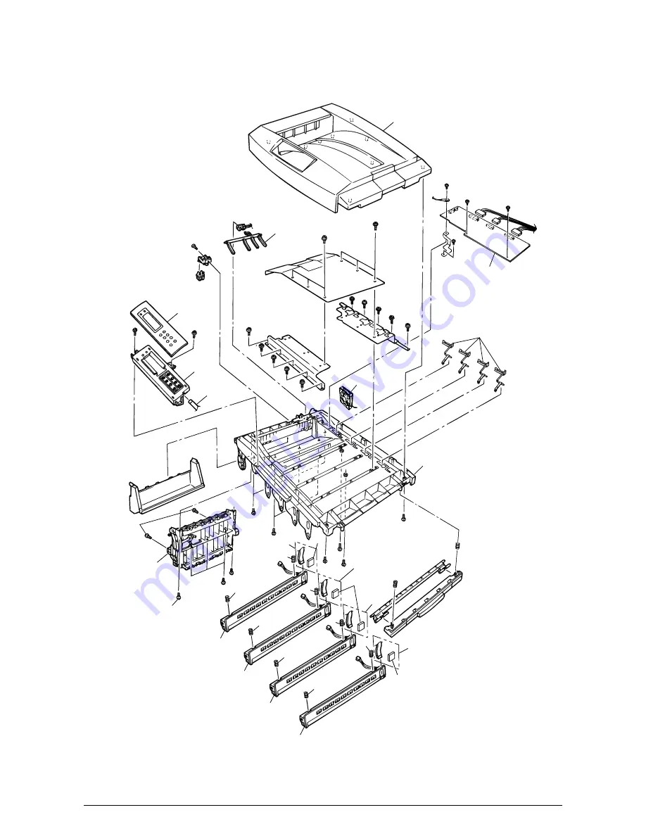 Oki C9200 Service Manual Download Page 144