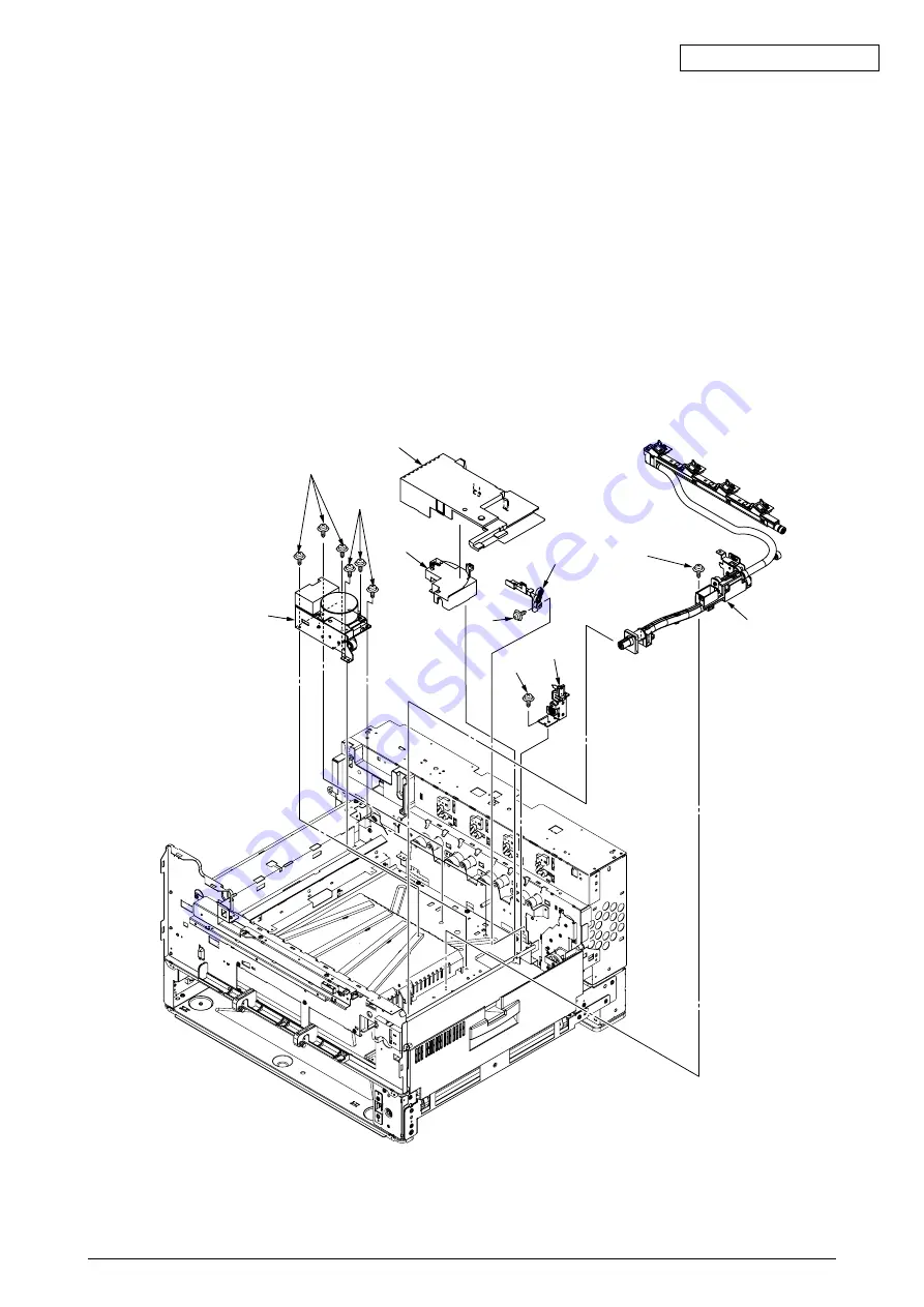 Oki C9600 Series Service Manual Download Page 121