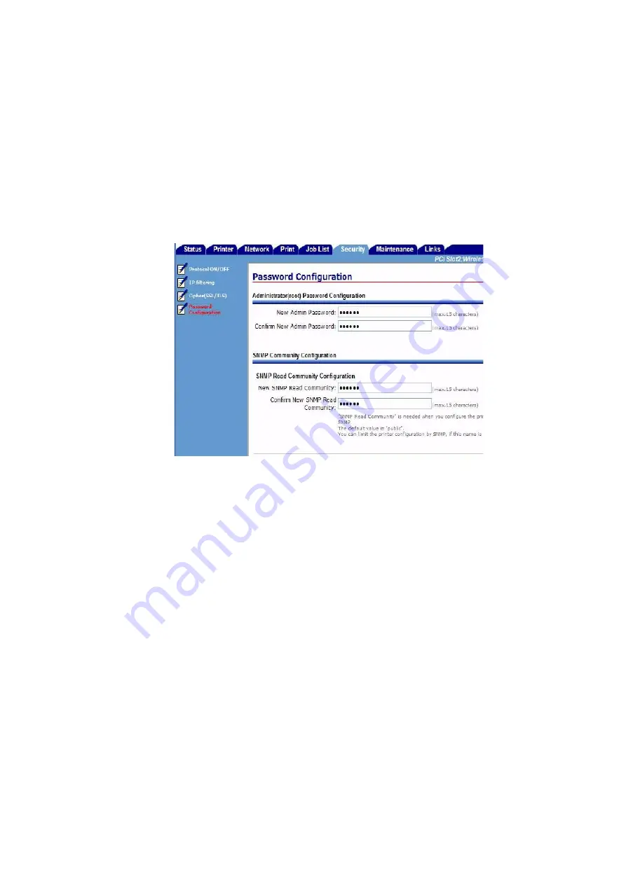 Oki C9600dn Configuration Manual Download Page 23