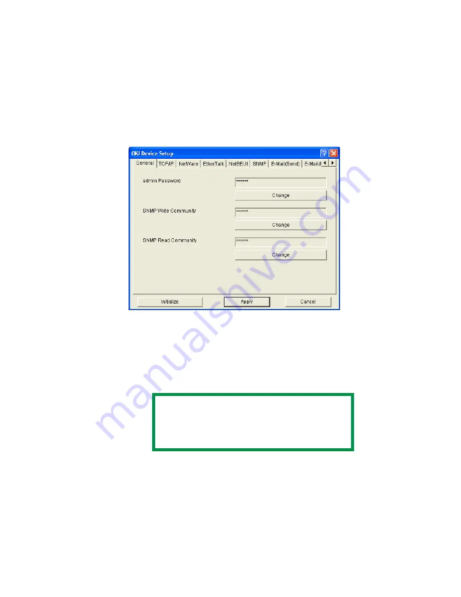 Oki C9600hdn Network And Configuration Manual Download Page 30