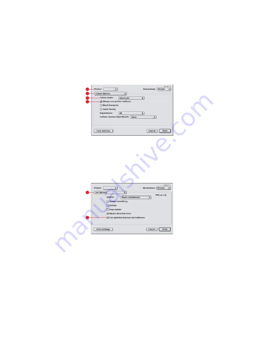 Oki C9600hdn Printing Manual Download Page 22