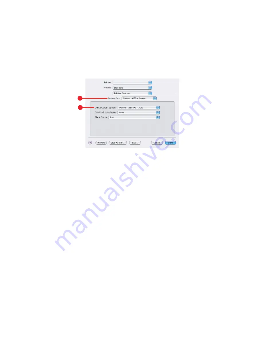 Oki C9600hdn Printing Manual Download Page 33