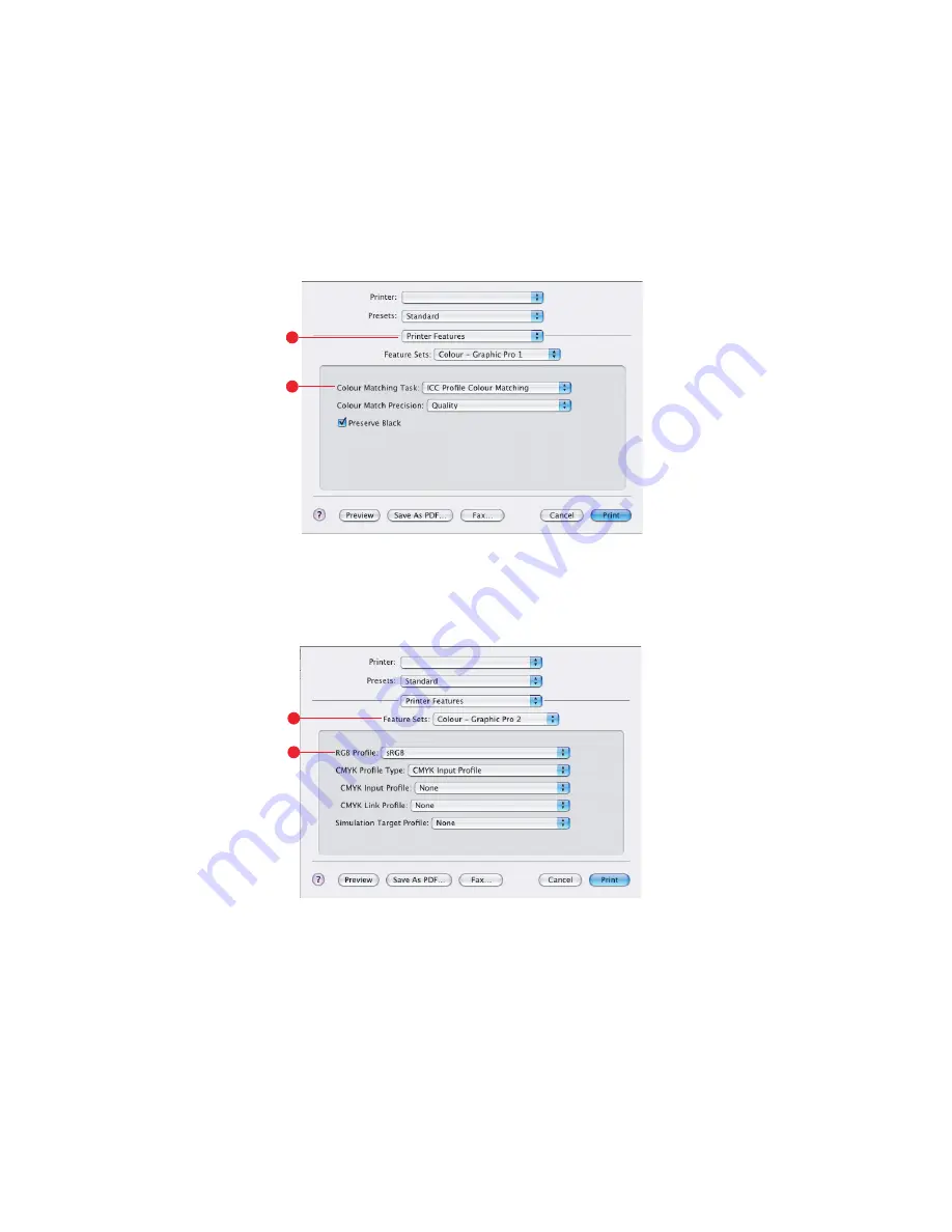 Oki C9600hdn Printing Manual Download Page 45