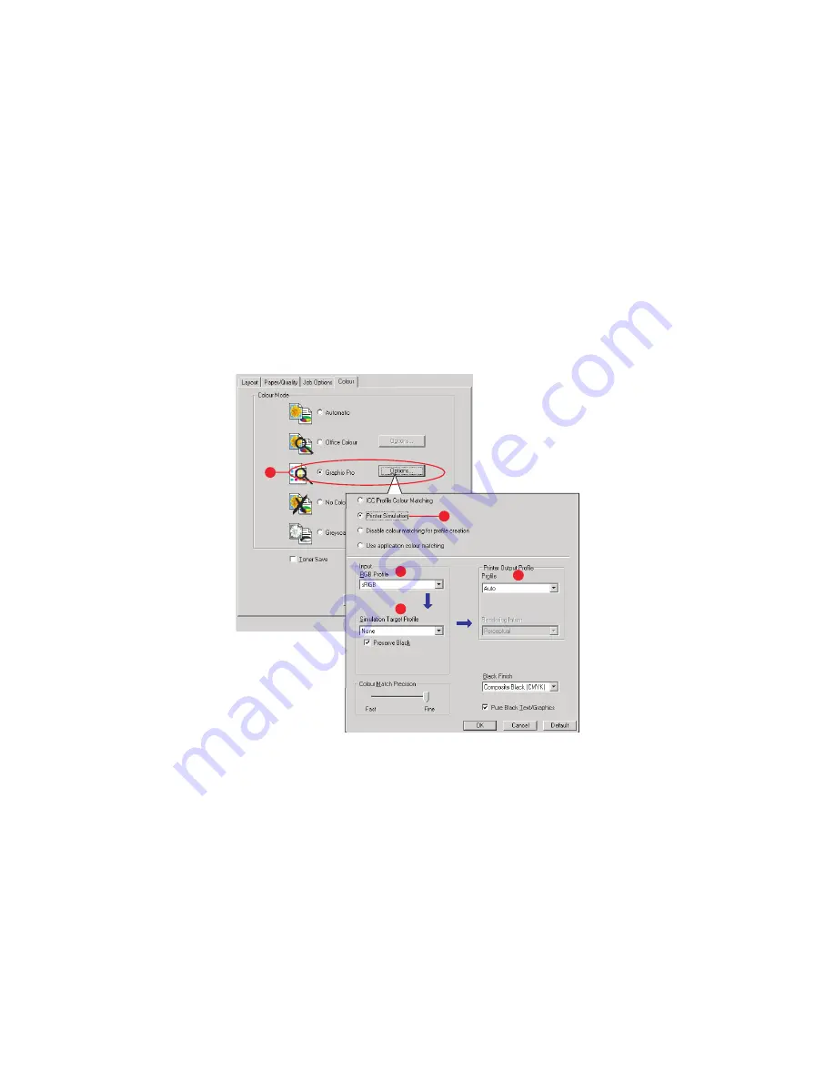 Oki C9600hdn Printing Manual Download Page 48