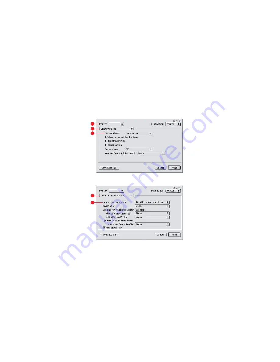 Oki C9600hdn Printing Manual Download Page 64