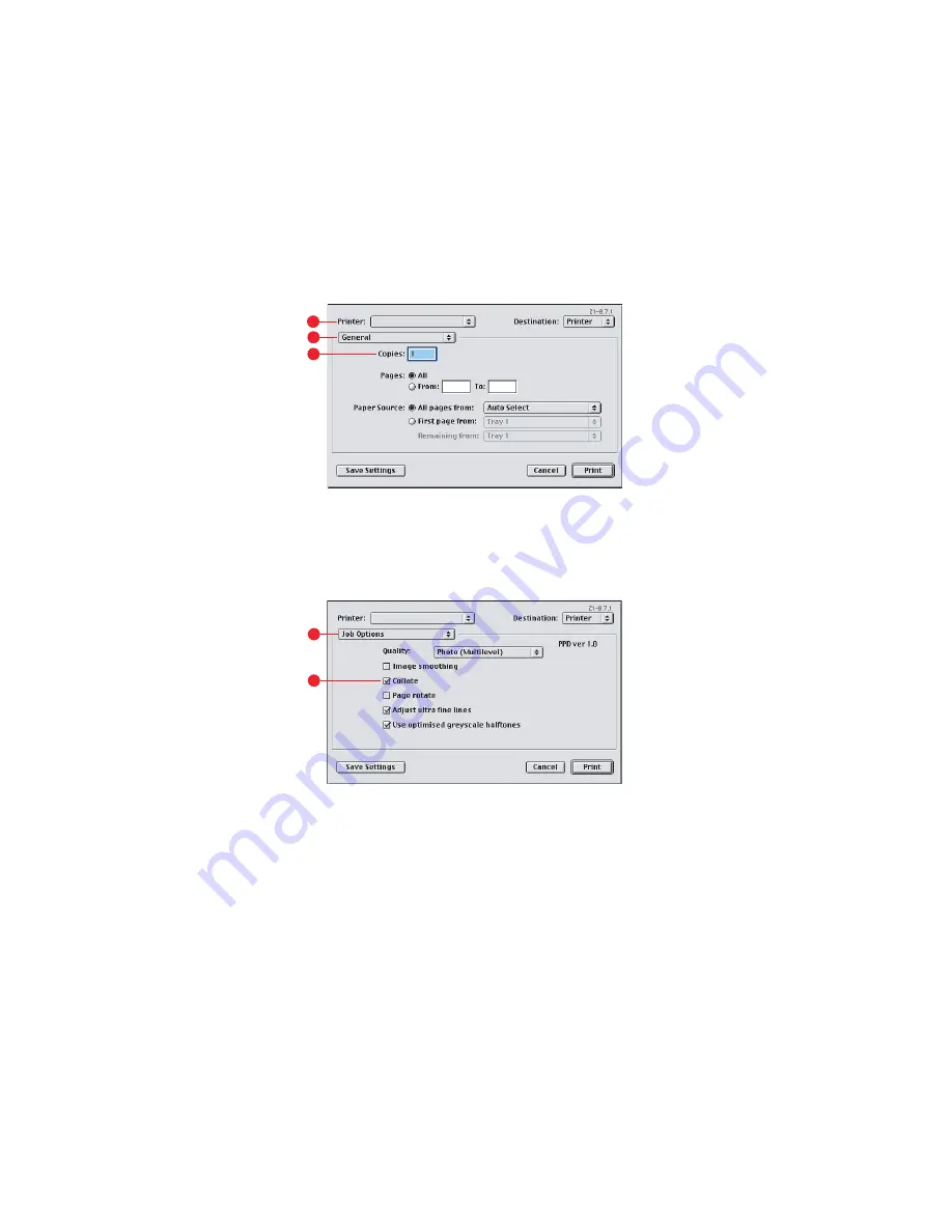 Oki C9600hdn Printing Manual Download Page 72