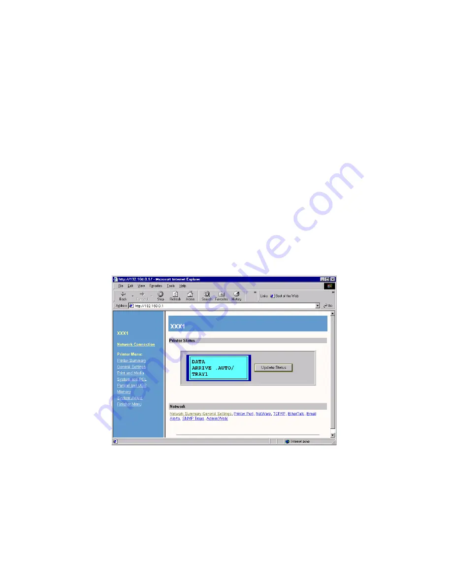 Oki C9800hdn Utility Manual Download Page 122