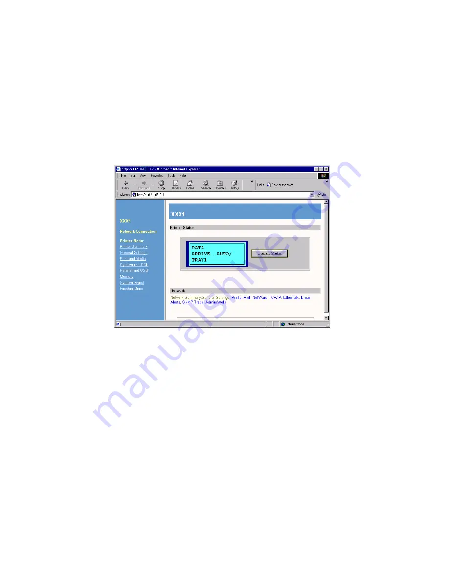 Oki C9800hdn Utility Manual Download Page 123