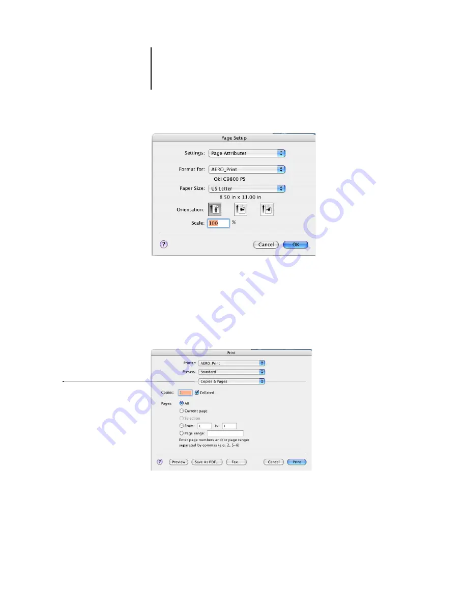 Oki ES3640e MFP Printing Manual Download Page 52