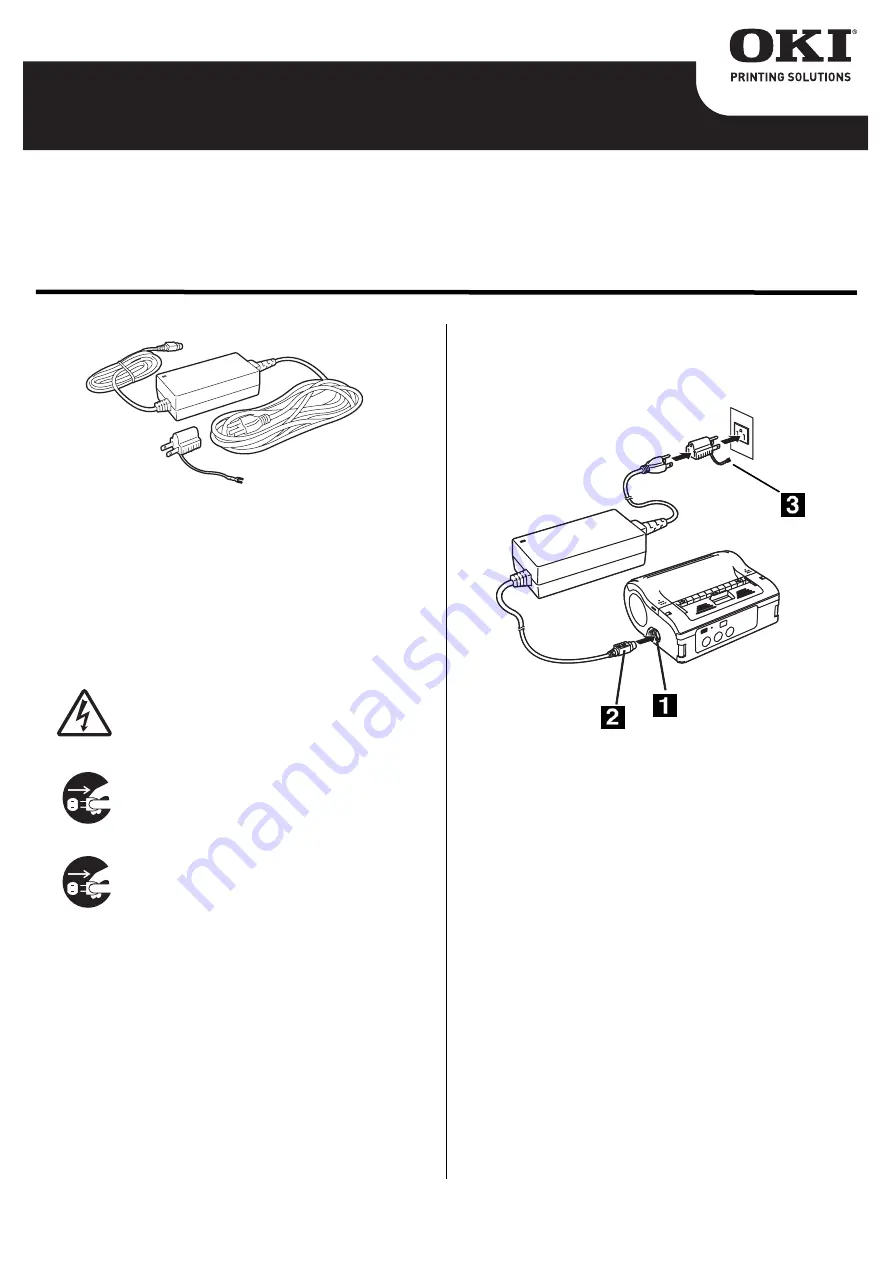 Oki LP470b Installation Instructions Download Page 1