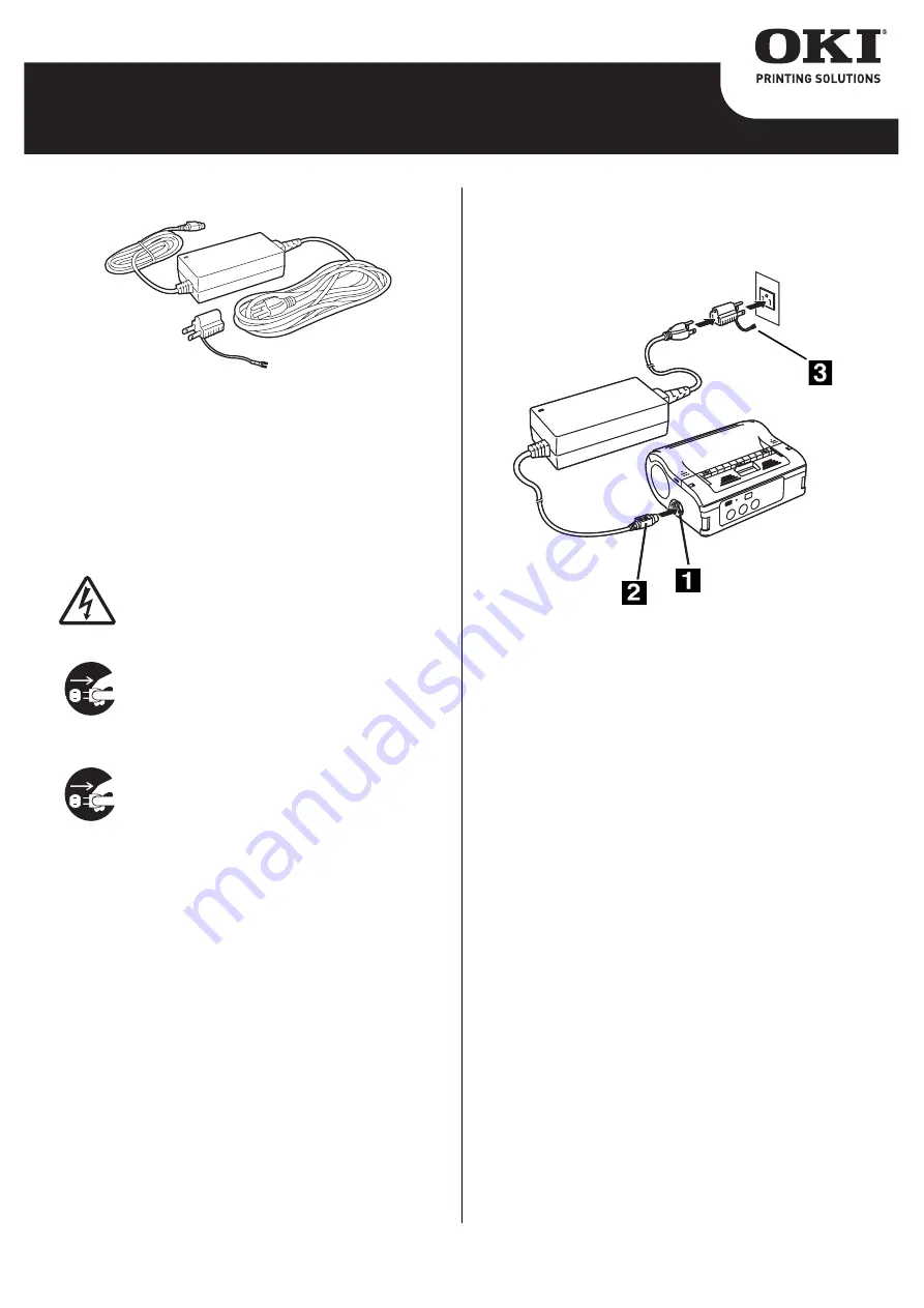 Oki LP470b Installation Instructions Download Page 2