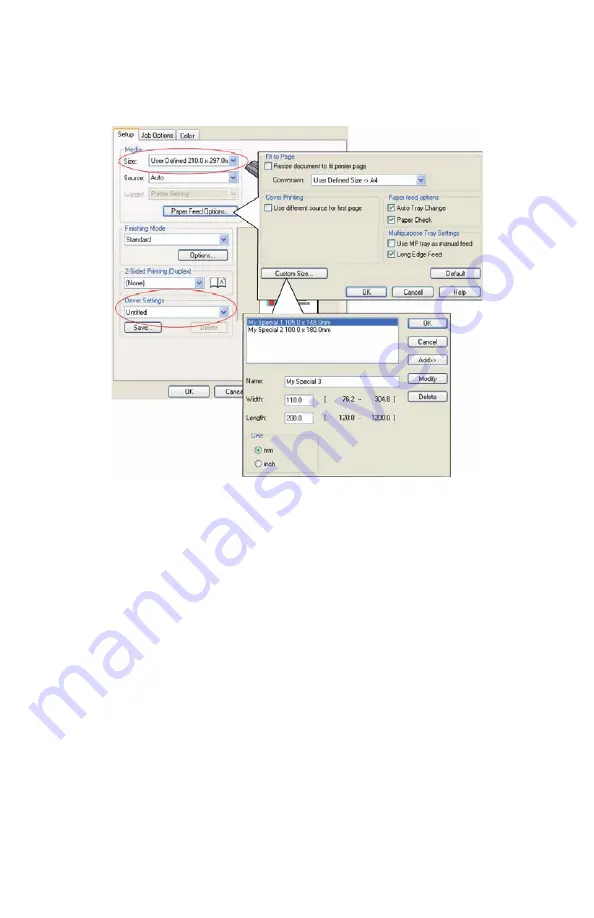 Oki MC560 MFP CX2032 Скачать руководство пользователя страница 209