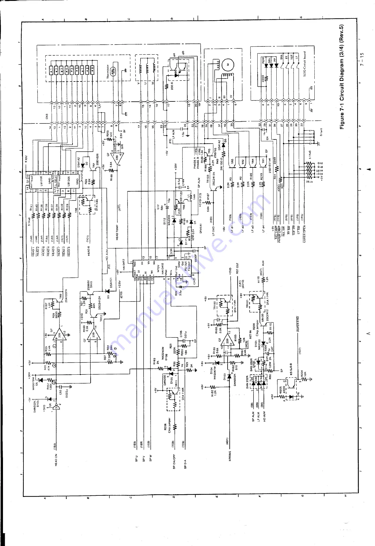 Oki Microline 182 Maintenance Manual Download Page 97