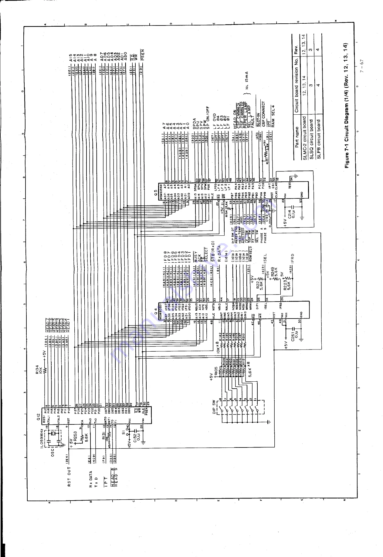 Oki Microline 182 Maintenance Manual Download Page 123