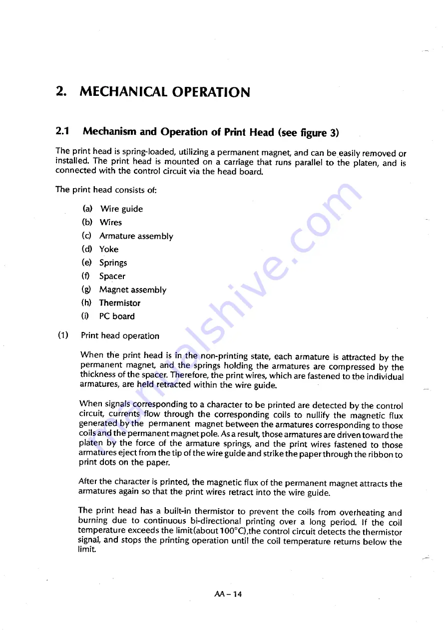 Oki Microline 182 Maintenance Manual Download Page 185