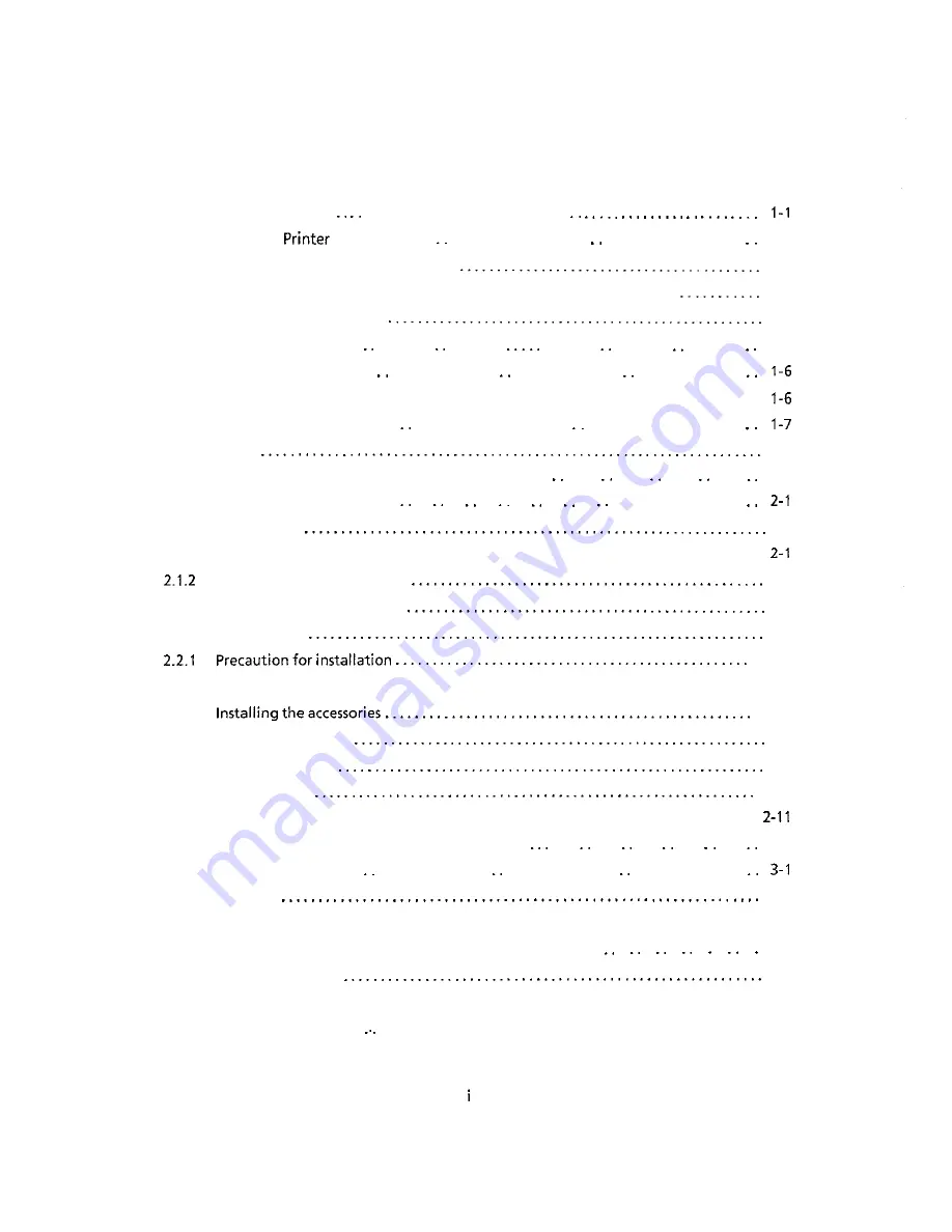 Oki Microline 390 Maintenance Manual Download Page 3