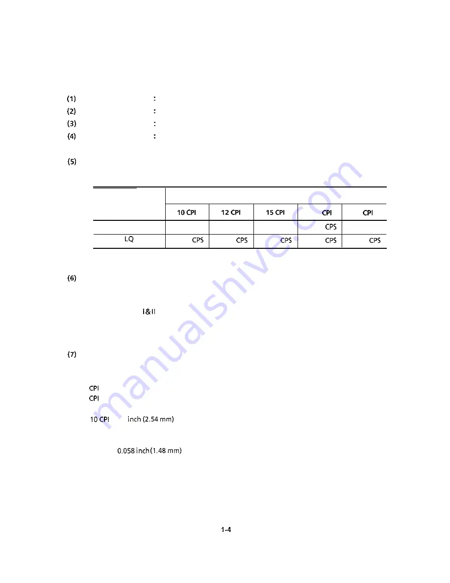 Oki Microline 390 Maintenance Manual Download Page 11