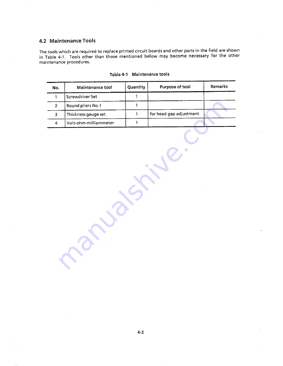 Oki Microline 390 Maintenance Manual Download Page 61