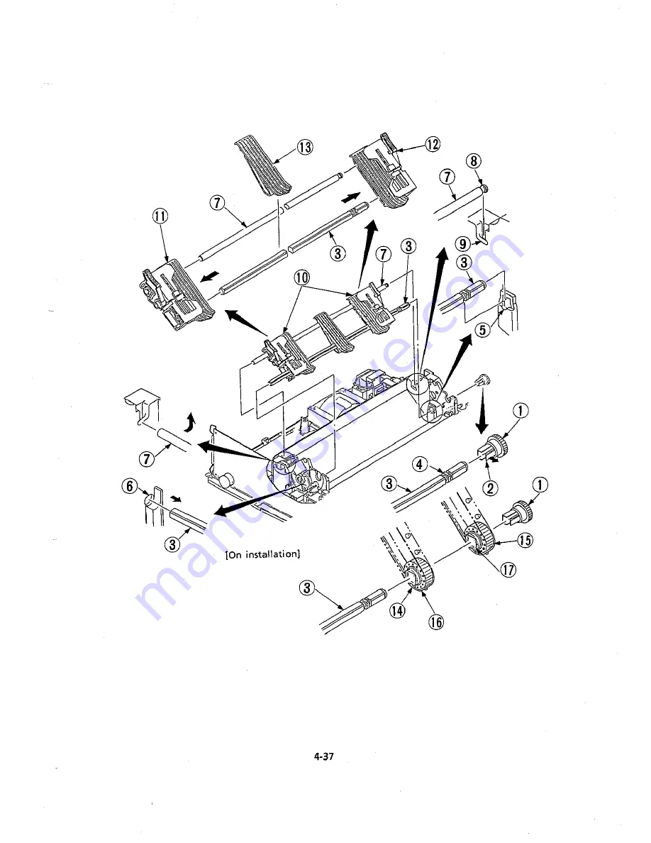 Oki Microline 390 Maintenance Manual Download Page 96