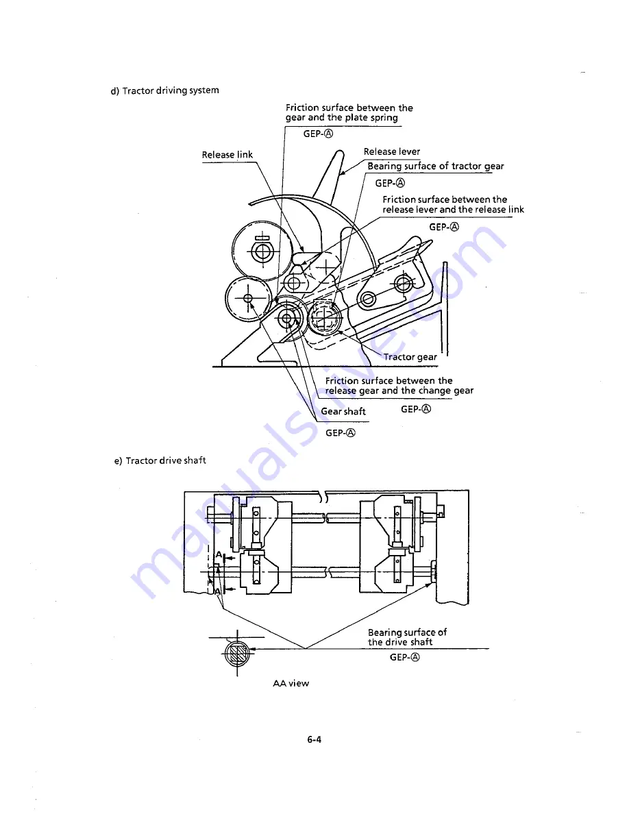 Oki Microline 390 Maintenance Manual Download Page 107