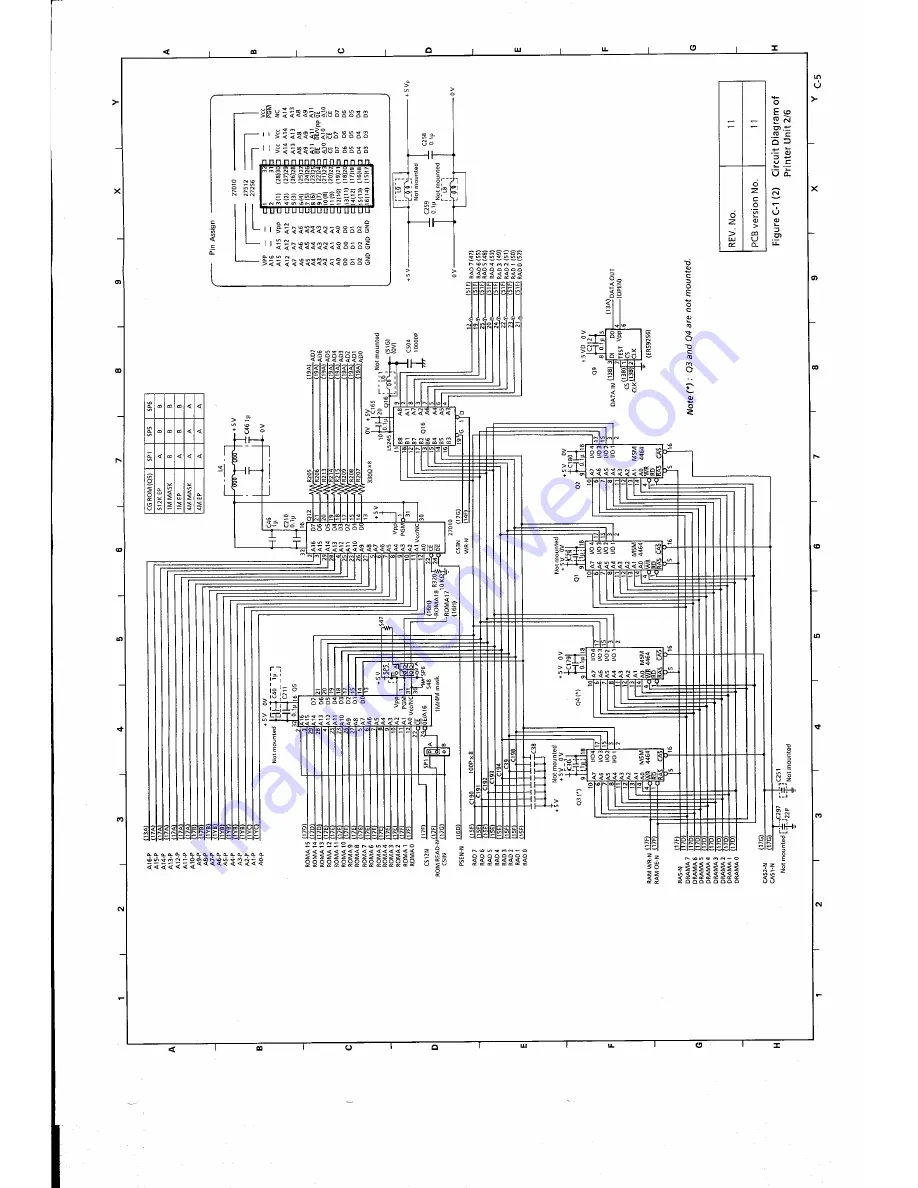 Oki Microline 390 Maintenance Manual Download Page 136