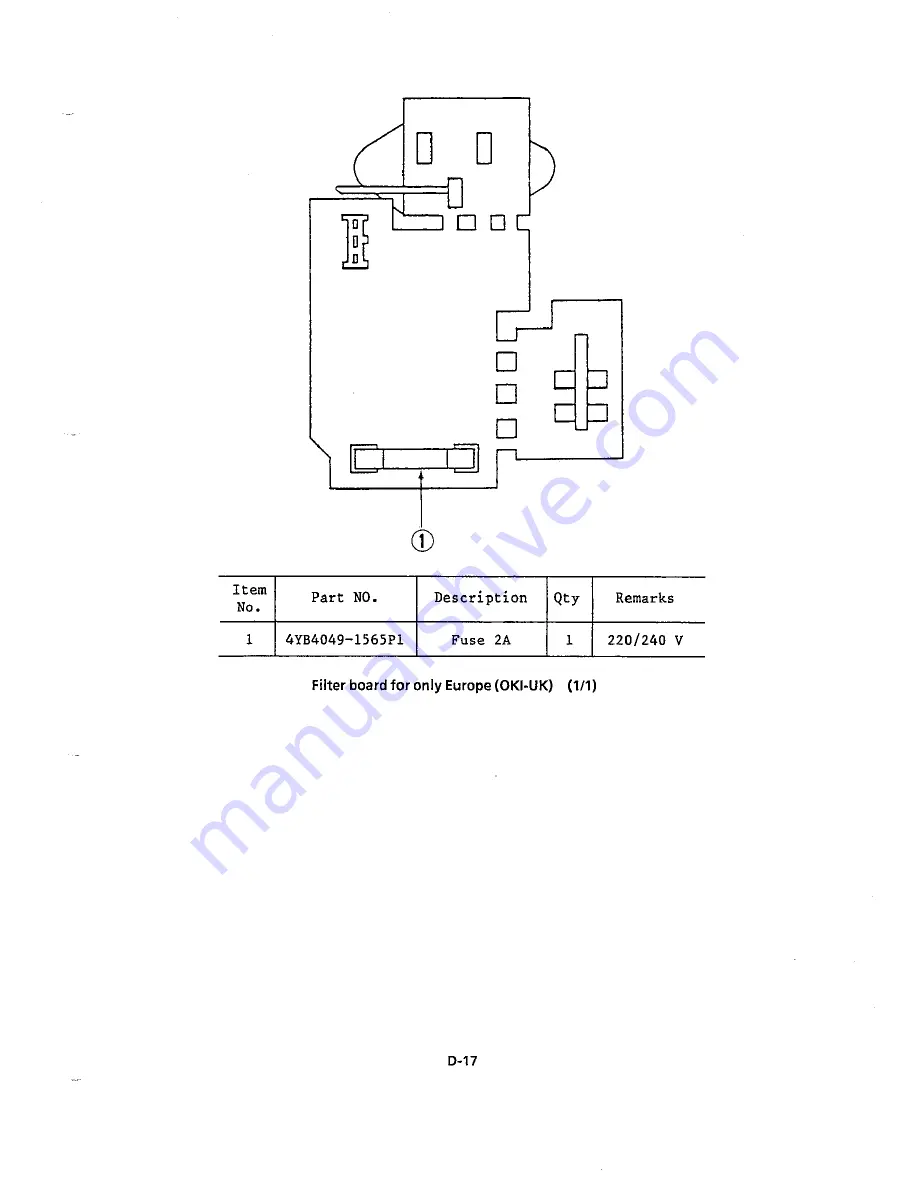 Oki Microline 390 Maintenance Manual Download Page 158