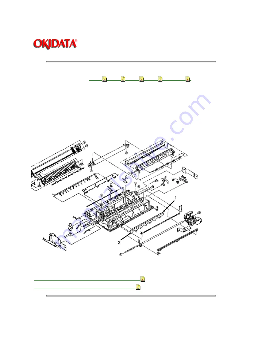 Oki ML520 Service Manual Download Page 134