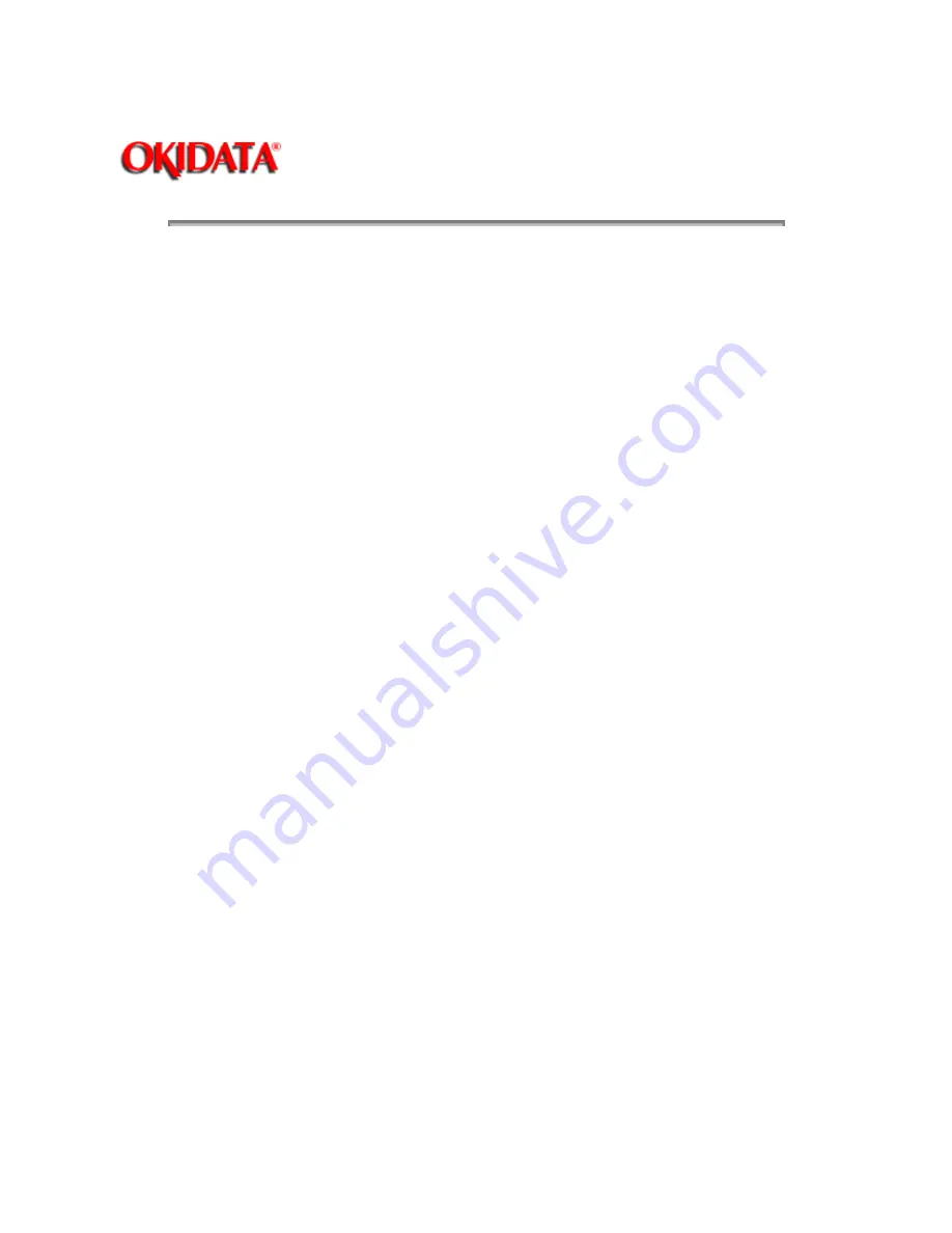 Oki ML520 Service Manual Download Page 209