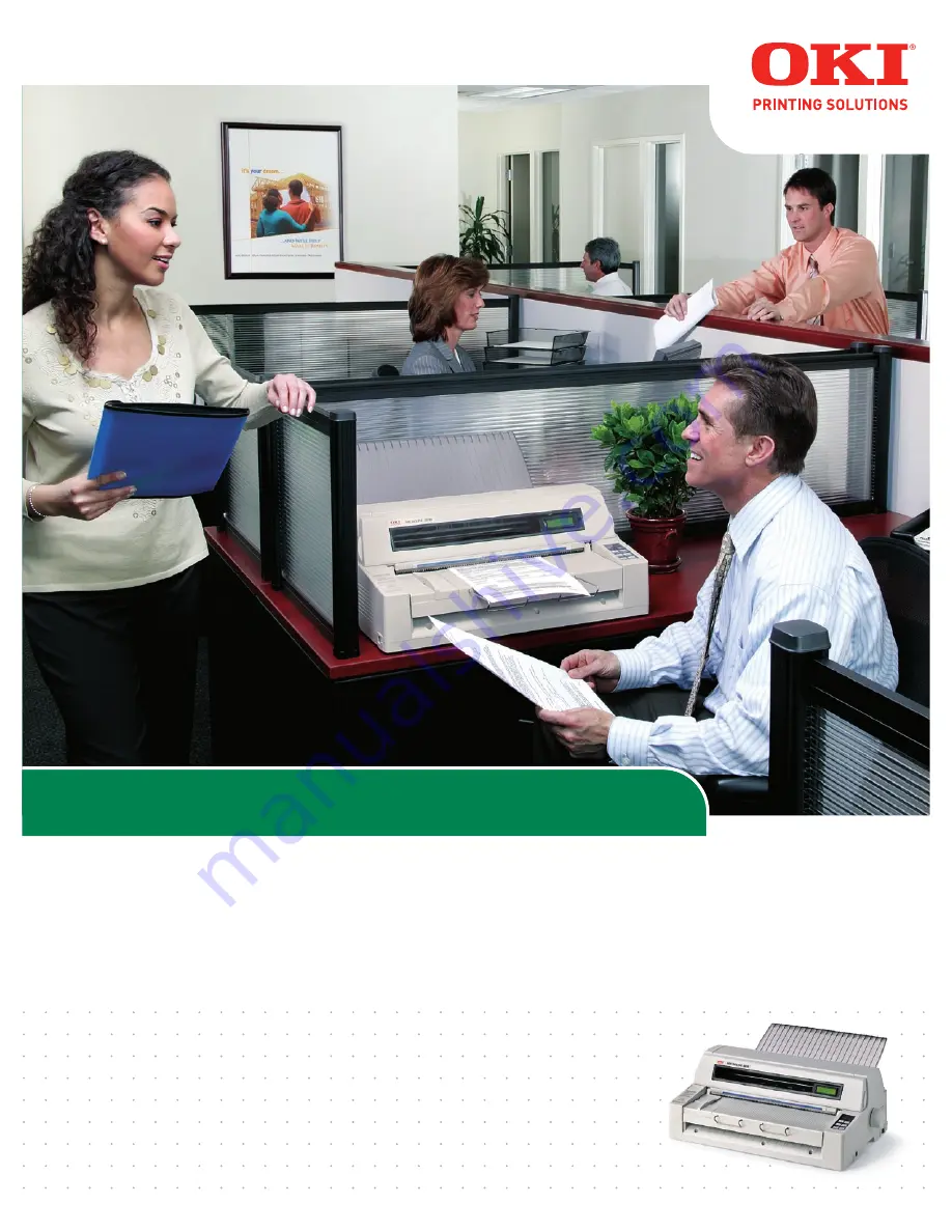 Oki ML8810 Brochure Download Page 1