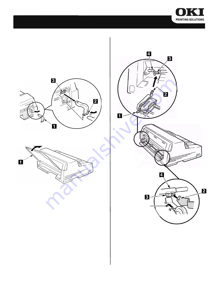 Oki ML8810 Hardware Installation Instructions Download Page 3